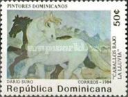Painting "Horses in the Rain", by Dario Suro