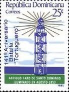 Old lighthouse Santo Domingo,1853