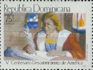 Christopher Columbus writing