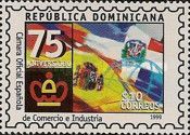 Spanish and Dominican flags