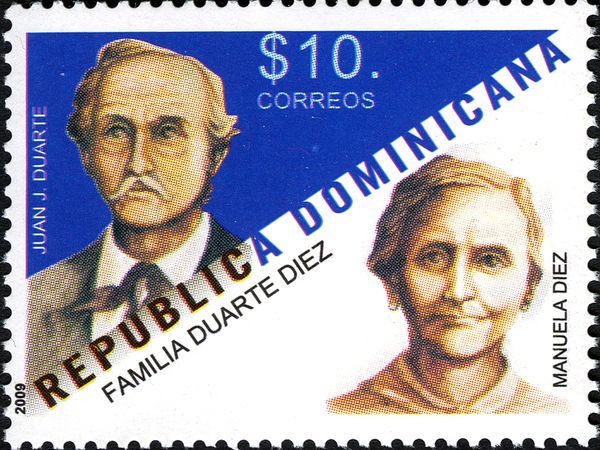 Juan José Duarte and Manuela Diaz