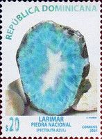 Larimar, National Mineral of Dominican Republic