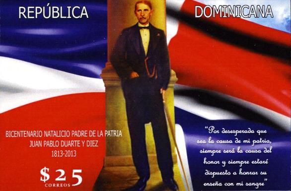Cent. of the Birth of Juan Pablo Duarte