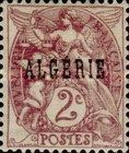 Type Blanc - overprinted "ALGERIE"