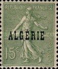 Type Semeuse - overprinted "ALGERIE"