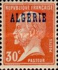 Type Pasteur - overprinted "ALGERIE"