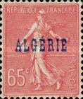 Type Semeuse - overprinted "ALGERIE"
