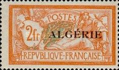 Type Merson - overprinted "ALGERIE"
