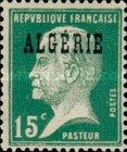 Type Pasteur - overprinted "ALGERIE"