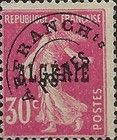 Type Semeuse - overprinted "ALGERIE"