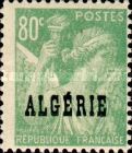 Type Iris overprinted