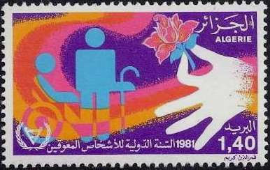 Handicapped and Hand with Rose