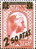 Black Virgin of Montserrat Overprint