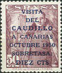 General Franco overprint
