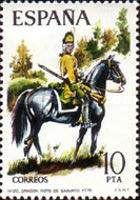 Dragoon of Regiment of Sagunto, 1775