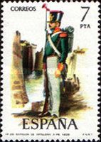 Foot Soldier of Artillery Battalion, 1828