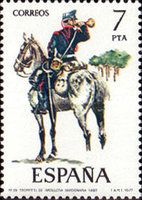 Trumpeter of Artillery, 1887