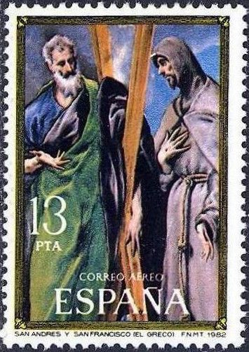 'St Andrew & St Francis' by El Greco