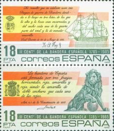 II Centenary of Spanish Flag