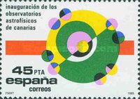 Inauguration of Observatories. Canary Islands