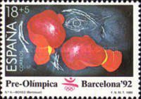 Pre-Olympic Games- Barcelona - Boxing