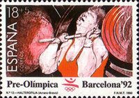 Pre-Olympic Games. Barcelona - Weightlifting