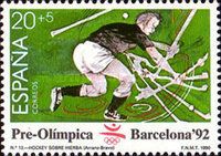Pre-Olympic Games. Barcelona - Hockey