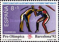 Pre-Olympic Games. Barcelona - Wrestling