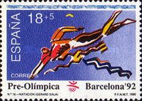 Pre-Olympic Games. Barcelona - Swimming