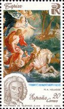 Tapestries. Shipwreck of Telemachus