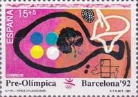 Pre-Olympic Games. Barcelona - Tennis
