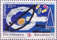 Pre-Olympic Games. Barcelona - Table-Tennis