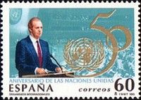 King Juan Carlos I Addressing the UN in 1986