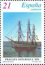 Frigate 'Asturias' C19th