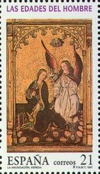 'The Annunciation'. Church of Our Lady of Sorrow, Agreda.