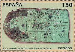 Chart of Juan de la Cosa