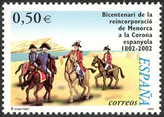 Bicentenary of the Reincorporation of Minorca to Spain
