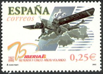 75th Anniversary of Iberia Airlines. Rohrbach R-VIII Roland