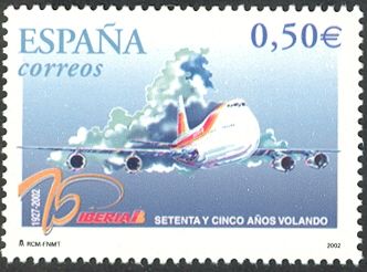 75th Anniversary of Iberia Airlines. Boeing 747