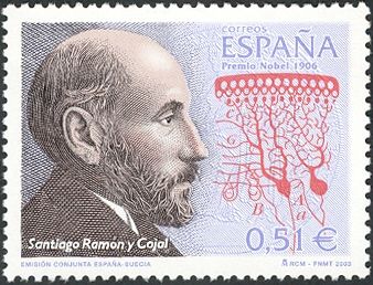 Spanish Nobel Laureates - Santiago Ramón y Cajal