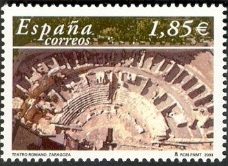 The Roman Theatre of Zaragoza