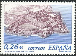 Castle of San Felipe. Ferrol