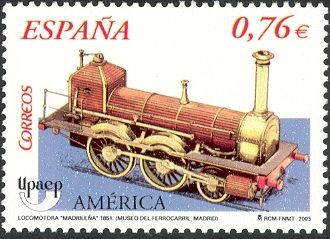 Locomotive "La Madrileña" 1851