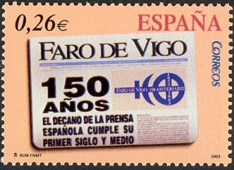 150th Anniversary of the Newspaper - Faro de Vigo
