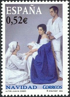 Nativity (C20th ) by Juan Manuel Cossio