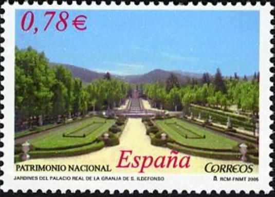 Gardens. La Granja de San Ildefonso 