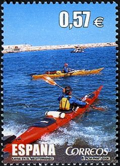Kayaking in the Mediterranean