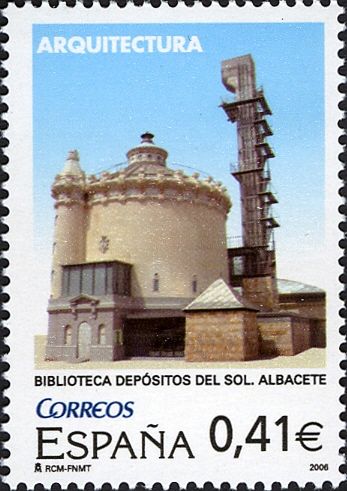 Depósitos del Sol Library building, Albacete