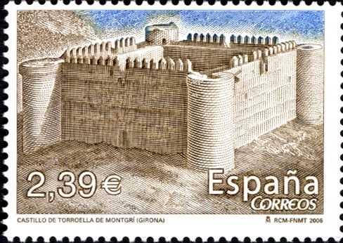 Castle of Torroella de Montgri. Girona