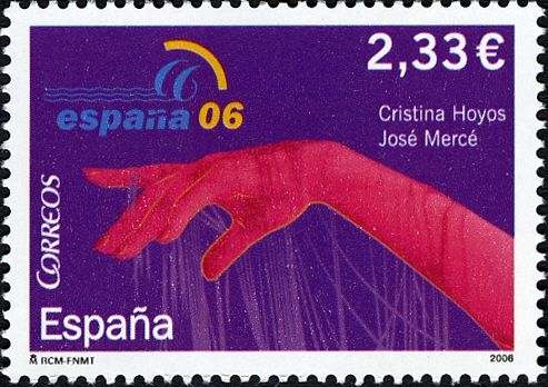 World Philatelic Exhibition - Málaga. Flamenco